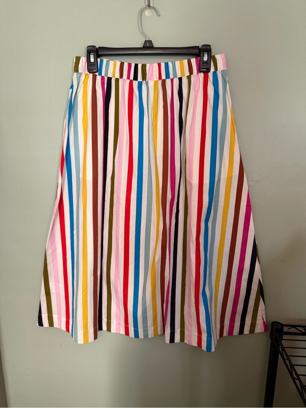 Boden Hattie Poplin Midi Skirt - Picture 3 of 3